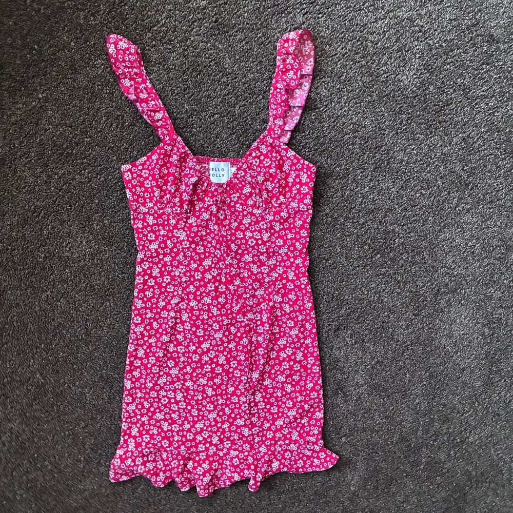 Hello Molly Mini Floral Dress, Size 4